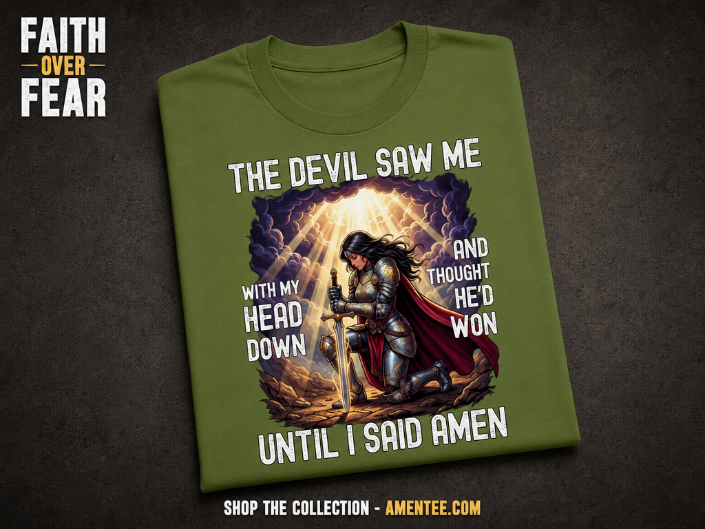 Warrior Prayer Victory T-Shirt_fold_tilt