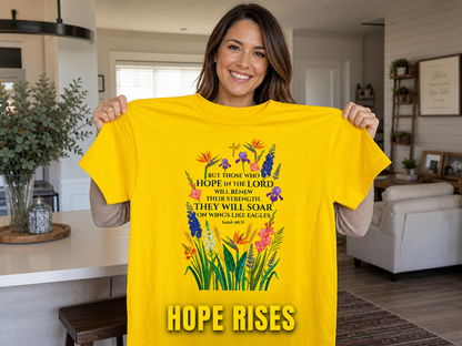 Soar on Wings Like Eagles T-Shirt_ugc_holdup