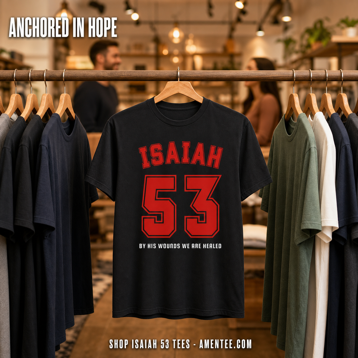 Isaiah 53 Victory T-Shirt_boutique_rack