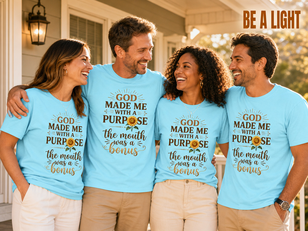Purpose and Bonus Mouth T-Shirt_group_shot