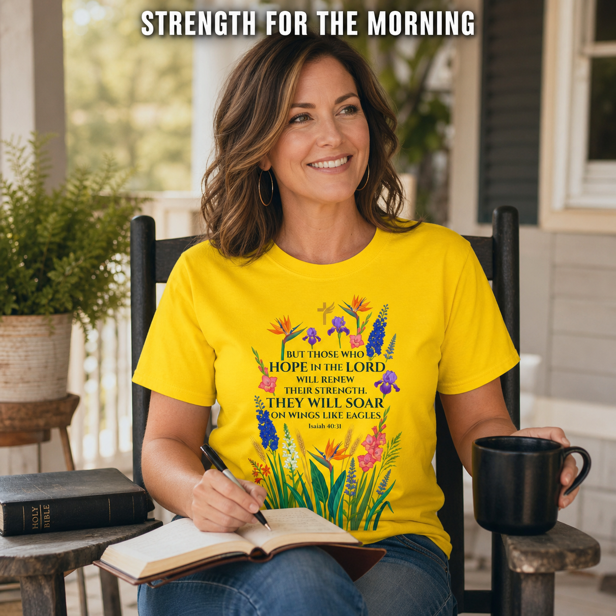 Soar on Wings Like Eagles T-Shirt_ls_prop