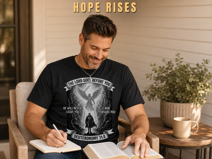 He Will Never Forsake T-Shirt_ls_prop