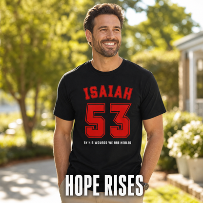 Isaiah 53 Victory T-Shirt_active_outdoor