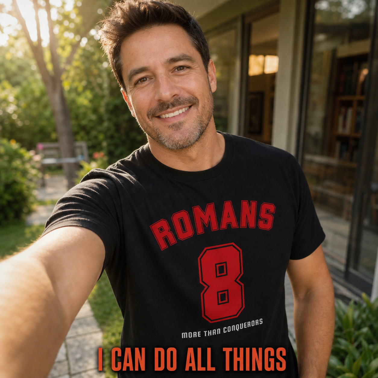 Romans 8 Victory T-Shirt_ugc_outdoor