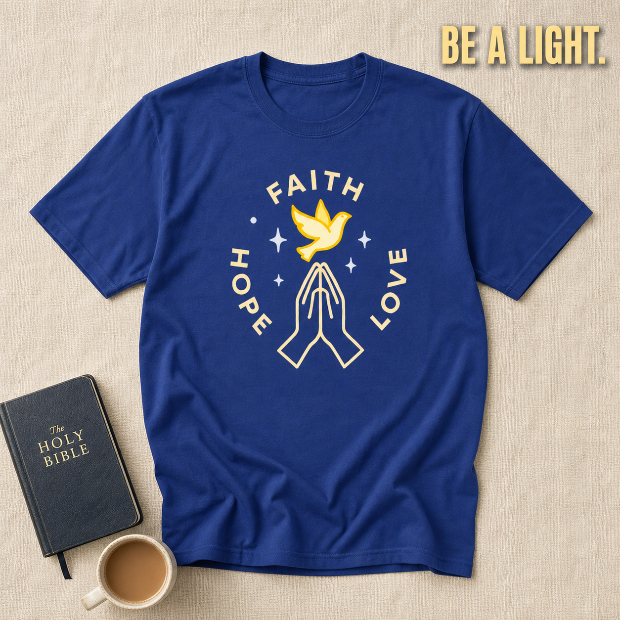 Faith Hope Love T-Shirt_min_flat