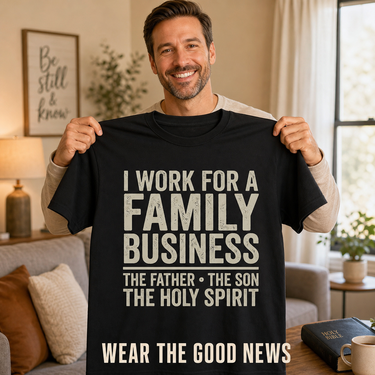 Family Business Trinity T-Shirt_ugc_holdup