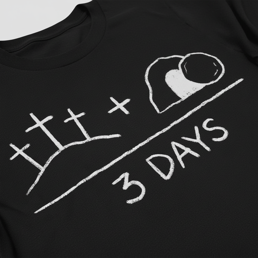 3 Days Resurrection T-Shirt__detail