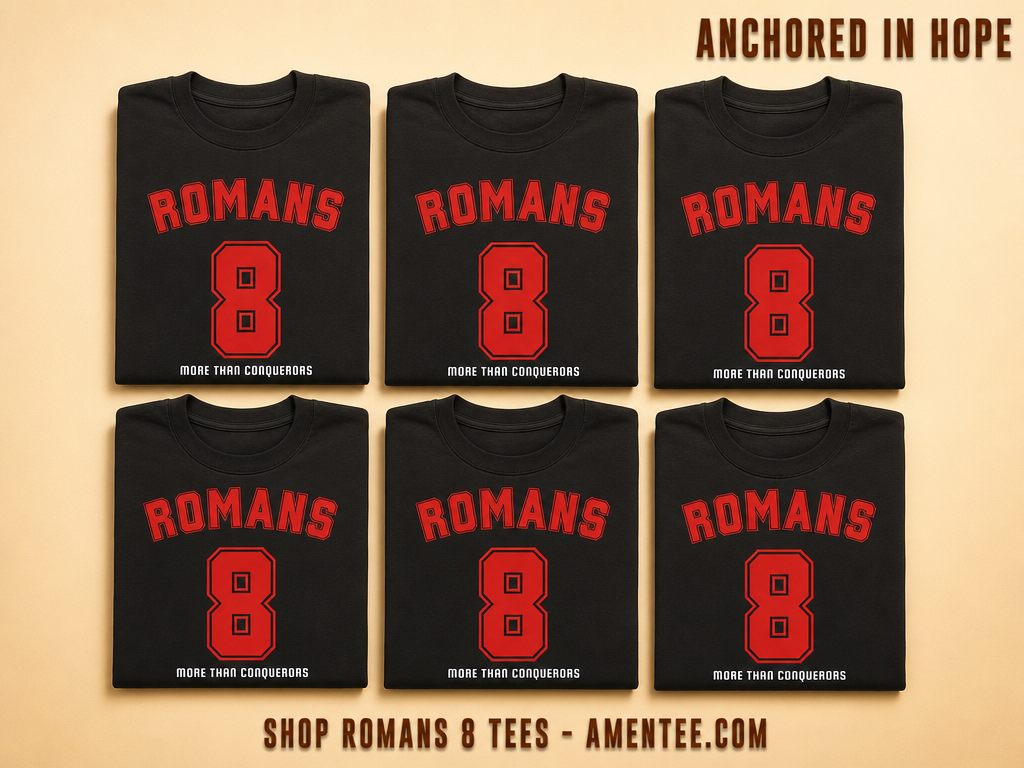 Romans 8 Victory T-Shirt_6color_grid
