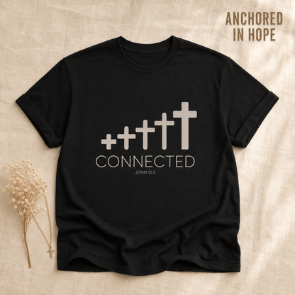 Connected in Christ T-Shirt_min_flat