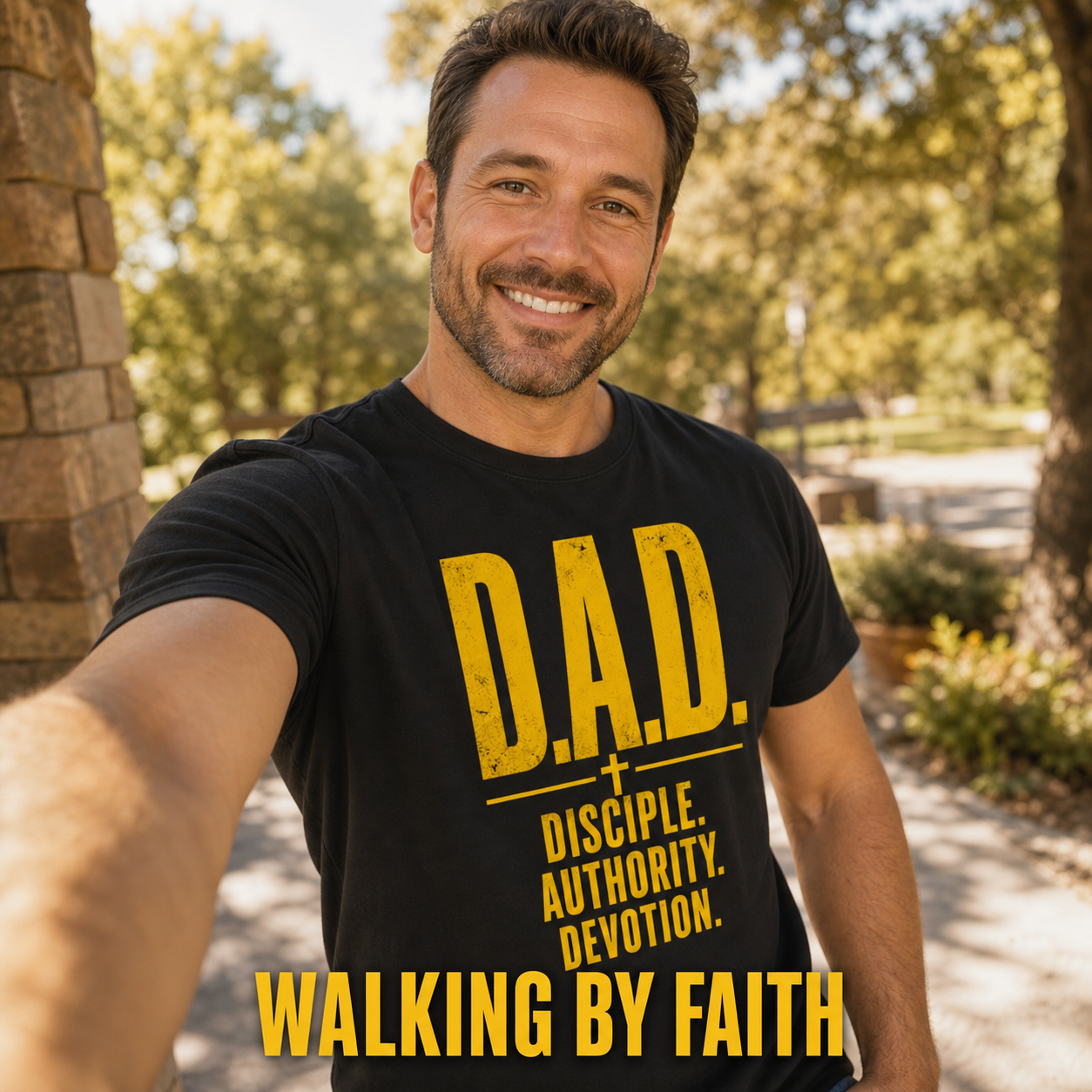 D.A.D. Disciple Authority Devotion T-Shirt_ugc_outdoor