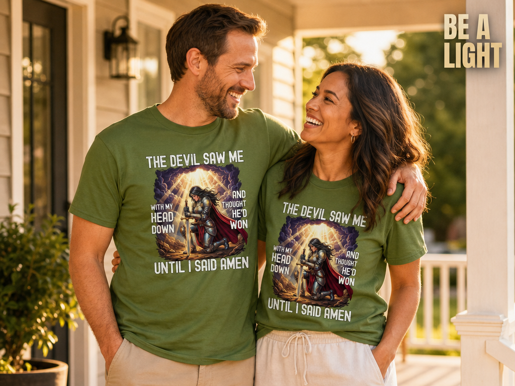 Warrior Prayer Victory T-Shirt_group_shot