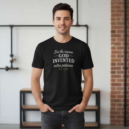 Extra Patience T-Shirt_triple_model