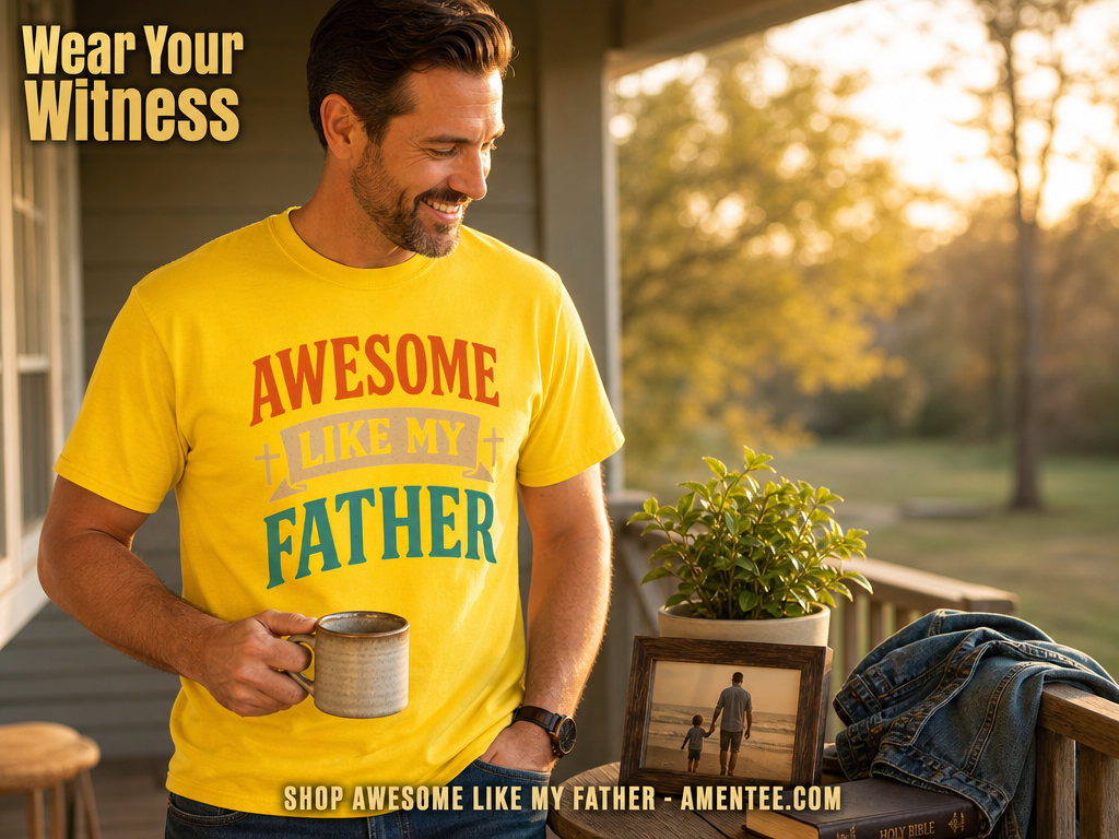 Awesome Like My Father T-Shirt_contextual