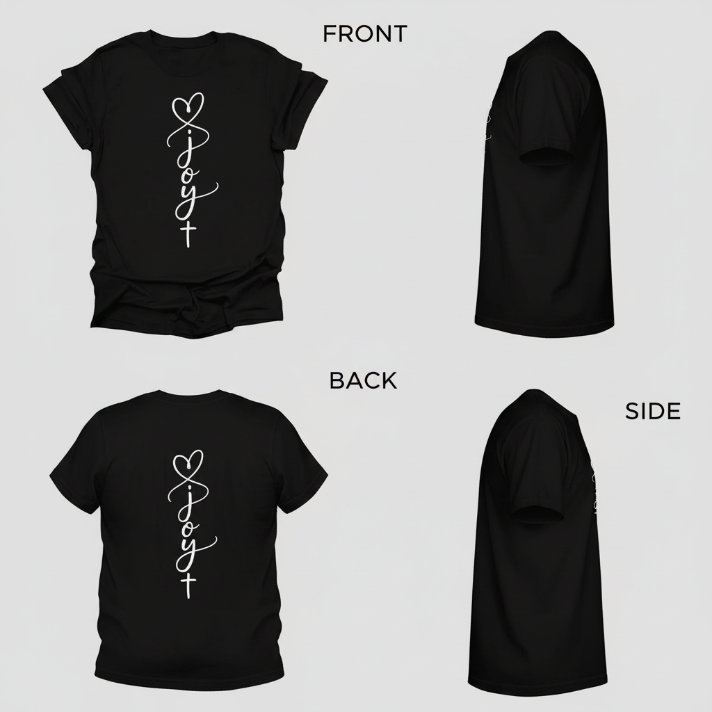 Joy T-Shirt_triple_model