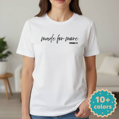 Made For More T-Shirt_badge