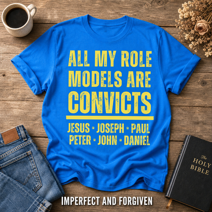 All My Role Models Are Convicts T-Shirt_style_flat