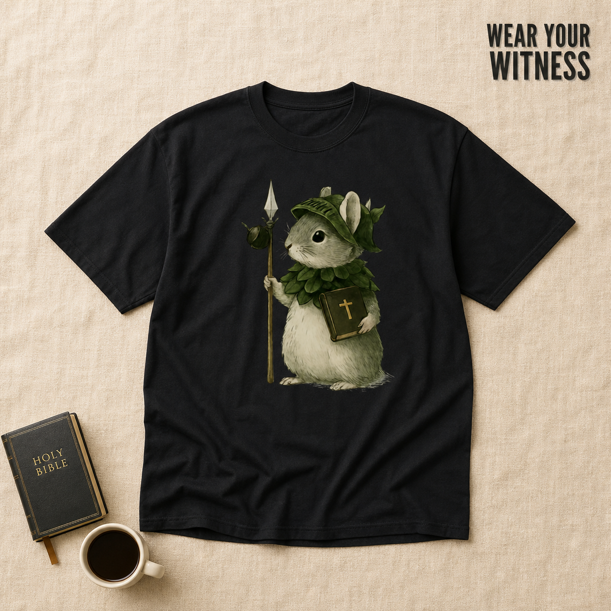 Brave Little Warrior T-Shirt_min_flat