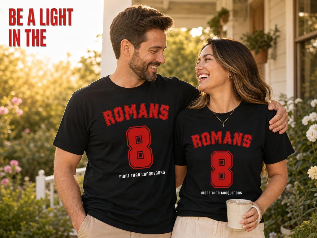 Romans 8 Victory T-Shirt_group_shot