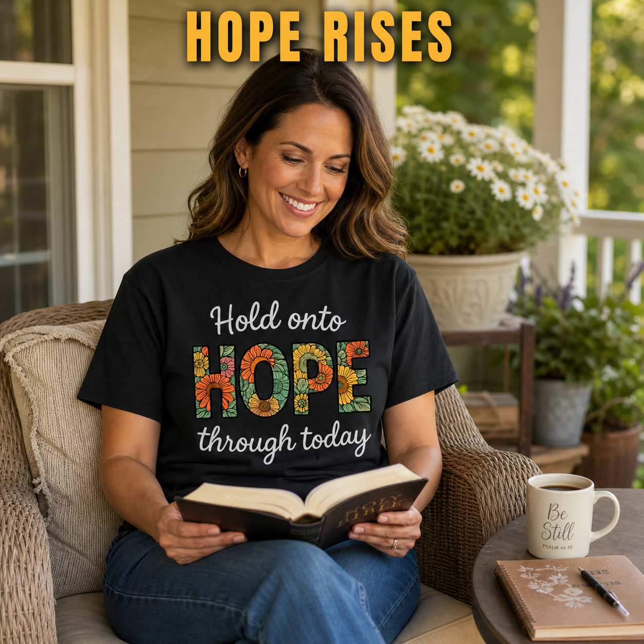 Hope Through Flowers T-Shirt_ls_prop