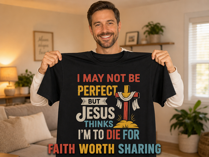 Jesus Thinks I'm Worth It T-Shirt_ugc_holdup