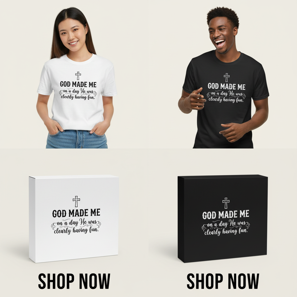 Heavenly Fun Creation T-Shirt_dual_model_life