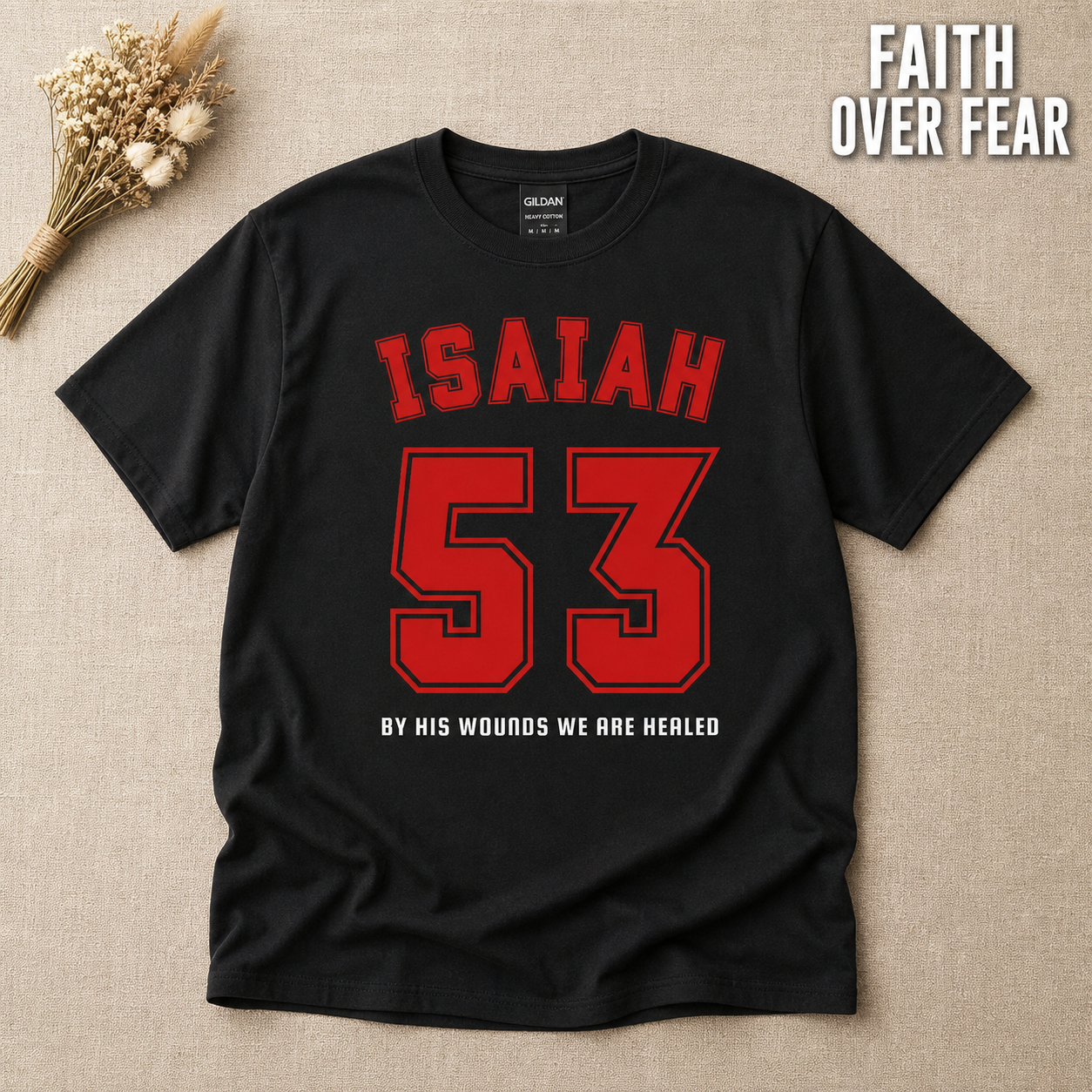 Isaiah 53 Victory T-Shirt_min_flat