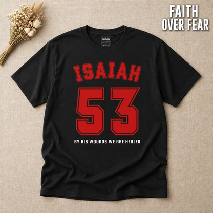 Isaiah 53 Victory T-Shirt_min_flat