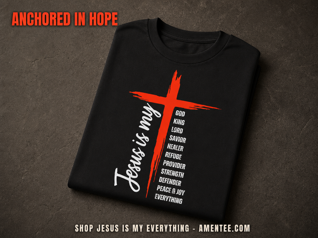 Jesus Is My Everything T-Shirt_fold_tilt