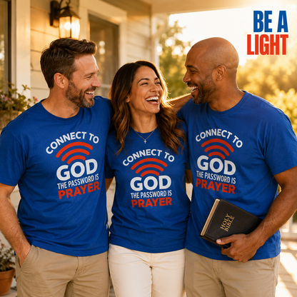 Connected Through Prayer T-Shirt_group_shot