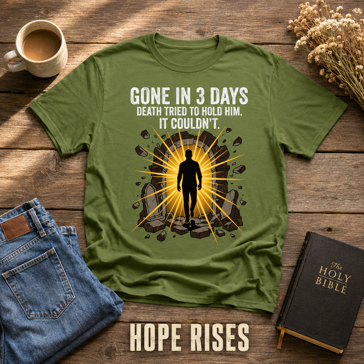 Gone In 3 Days T-Shirt_style_flat