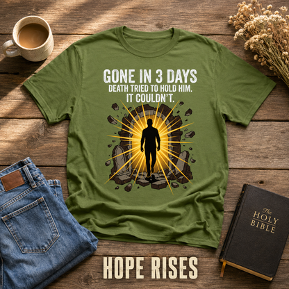 Gone In 3 Days T-Shirt_style_flat