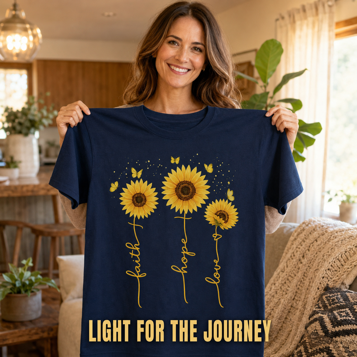 Sunflower Faith Hope Love T-Shirt_ugc_holdup