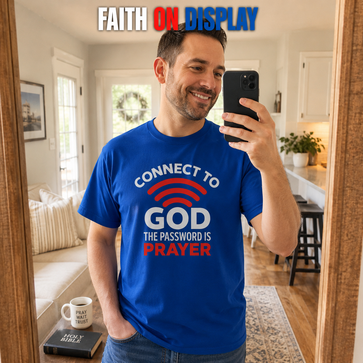 Connected Through Prayer T-Shirt_ugc_mirror