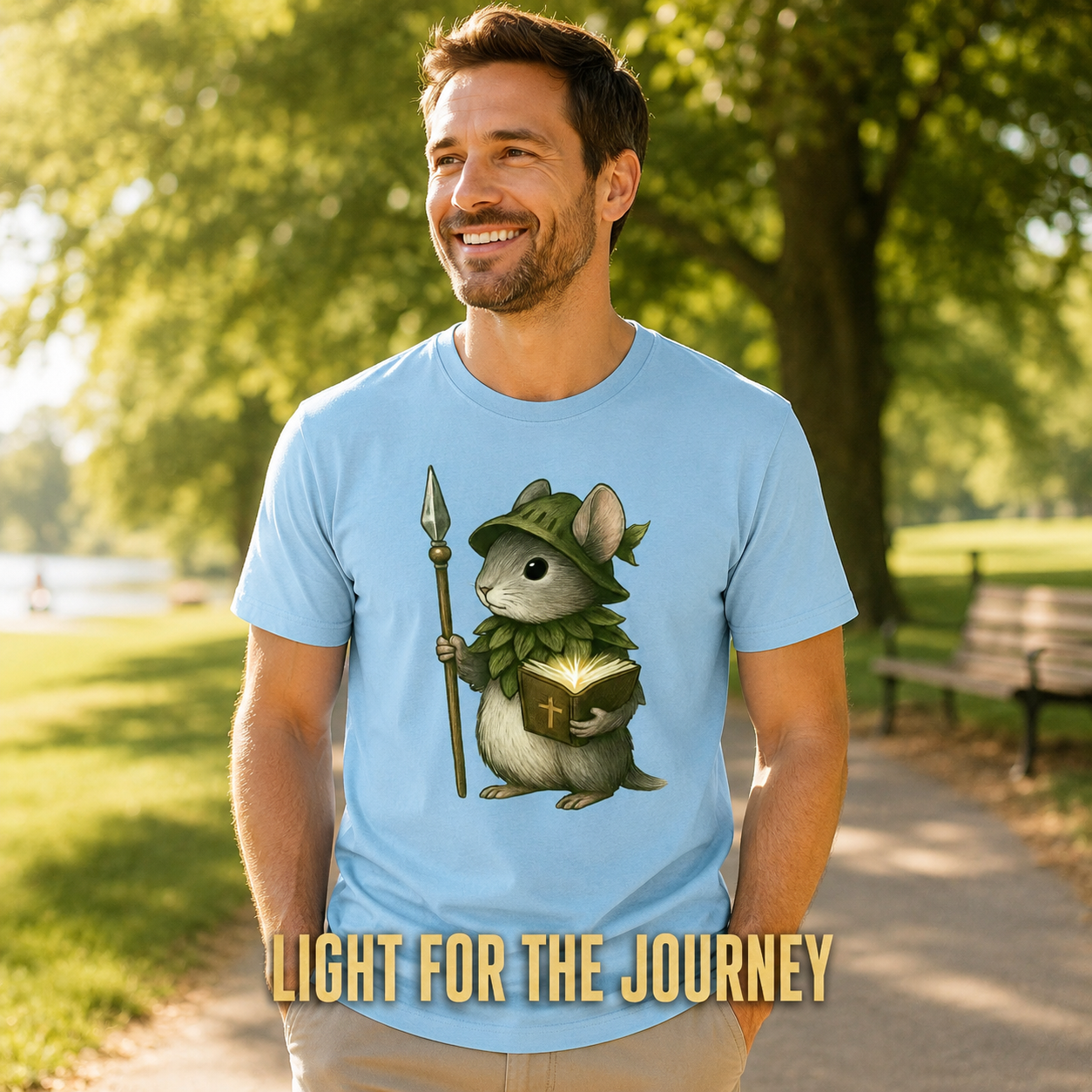 Brave Little Faith Warrior T-Shirt_active_outdoor