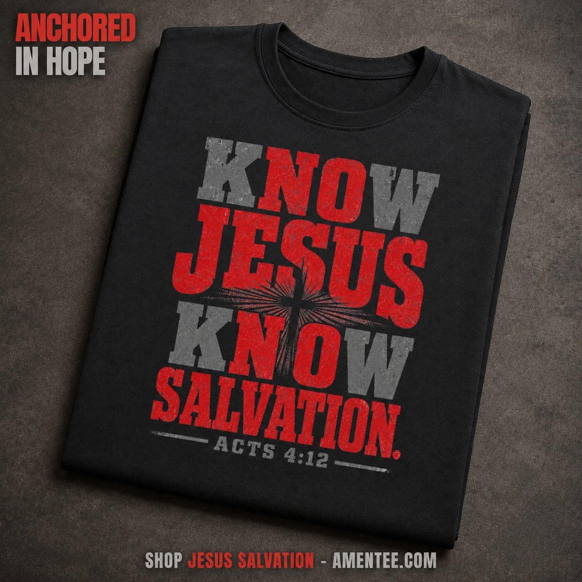 Jesus Salvation T-Shirt_fold_tilt