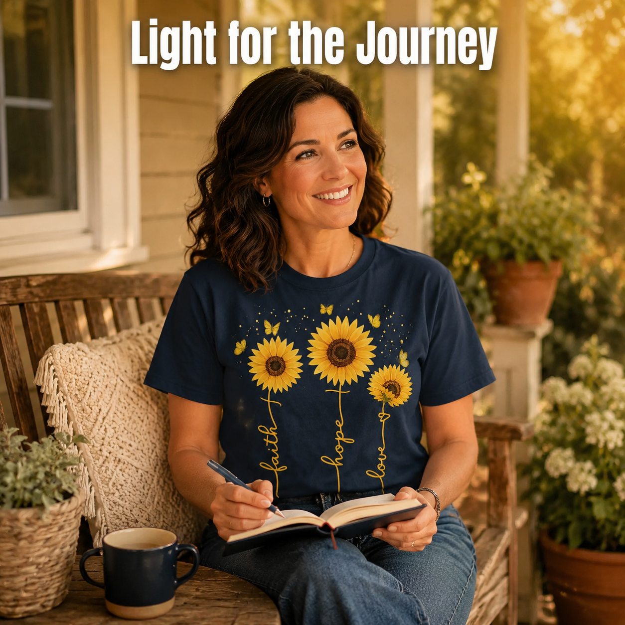 Sunflower Faith Hope Love T-Shirt_ls_prop