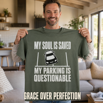 Questionable Parking T-Shirt_ugc_holdup