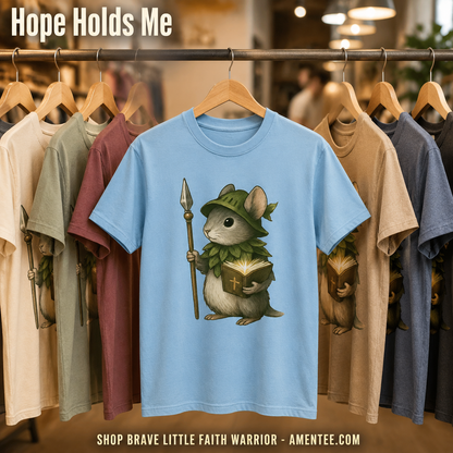 Brave Little Faith Warrior T-Shirt_boutique_rack