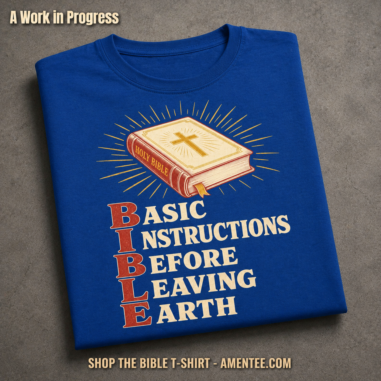 The Bible T-Shirt_fold_tilt