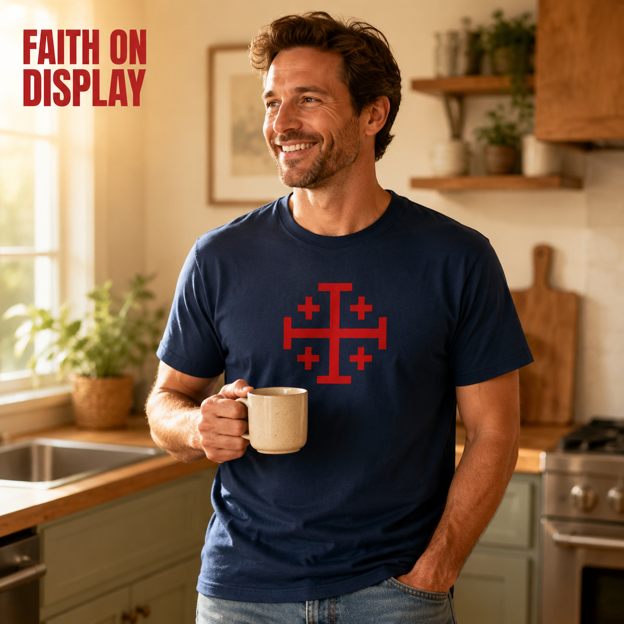 Bold Jerusalem Cross T-Shirt_ls_indoor