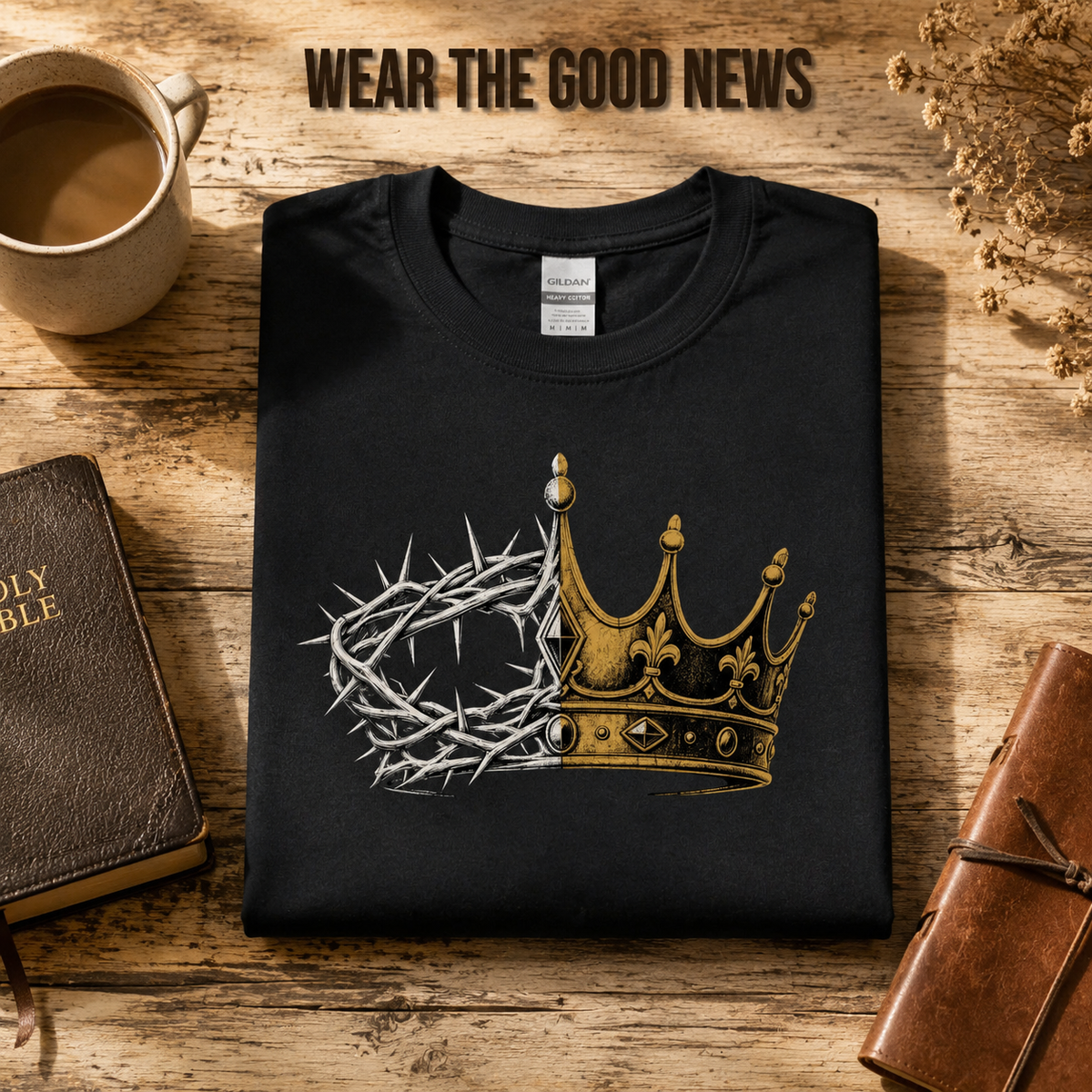 Two Crowns T-Shirt_folded_flatlay