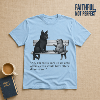 Do Unto Otters Humor T-Shirt_min_flat