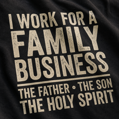 Family Business Trinity T-Shirt_macro_detail