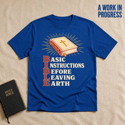 The Bible T-Shirt_min_flat