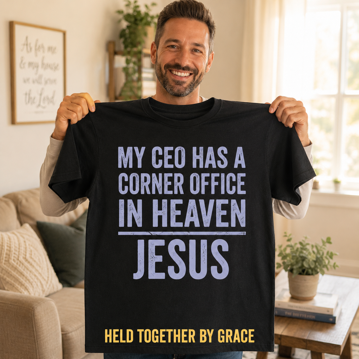My CEO in Heaven T-Shirt_ugc_holdup