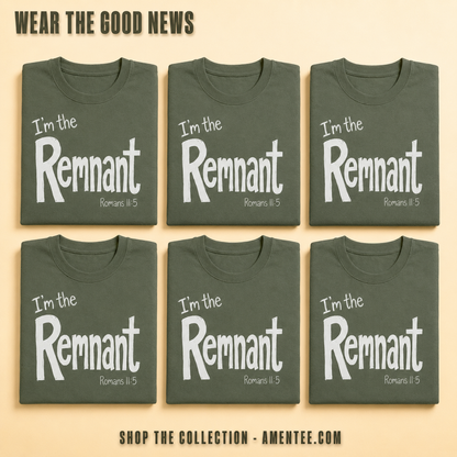 I'm the Remnant T-Shirt_6color_grid