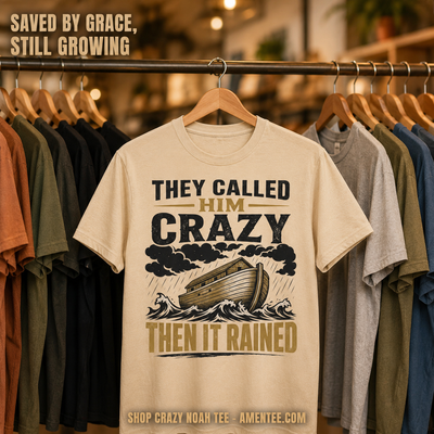 They Called Him Crazy Noah T-Shirt_boutique_rack