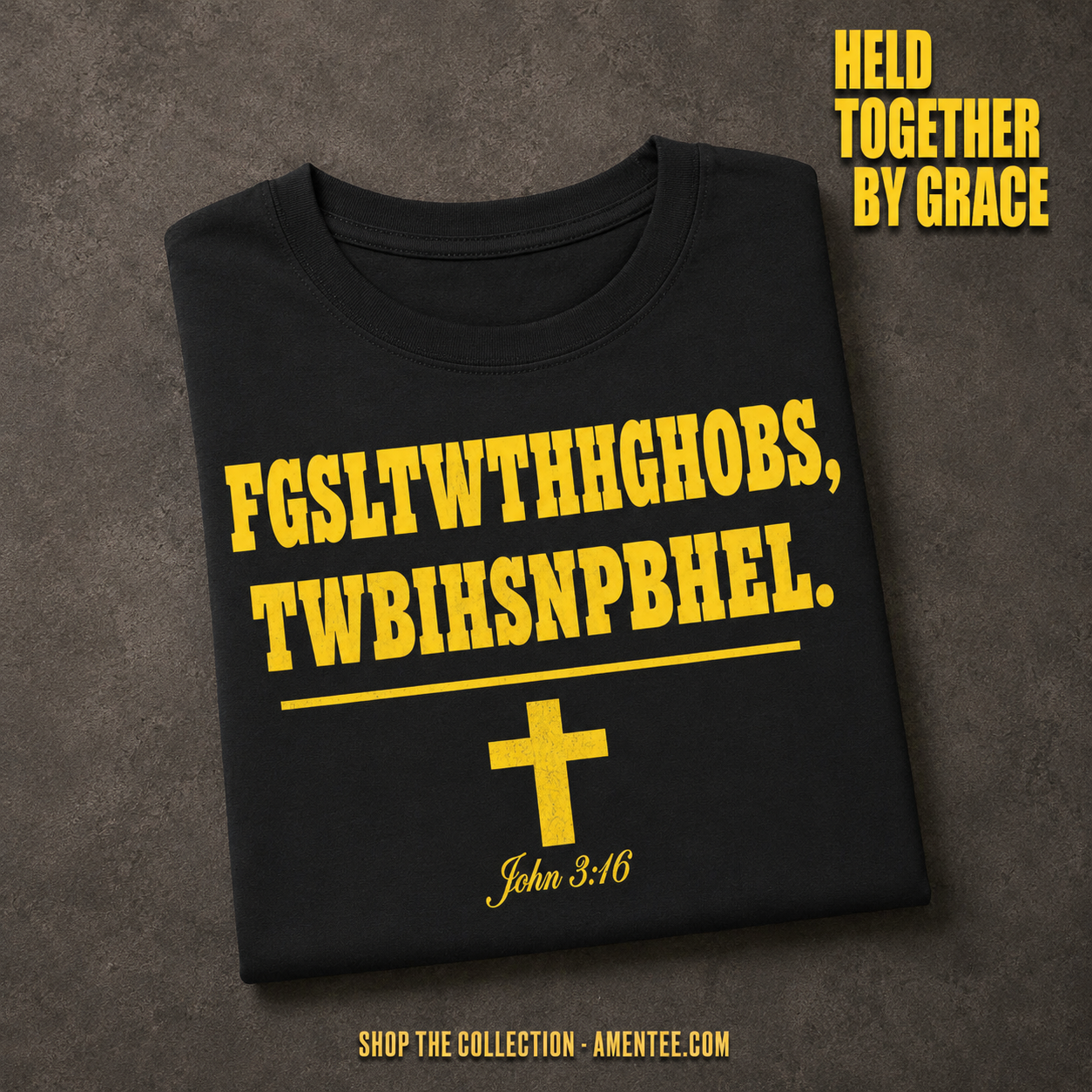 John 3_16 T-Shirt_fold_tilt