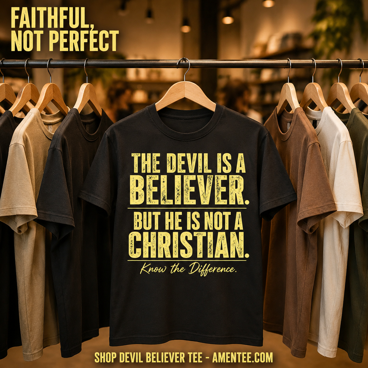 Devil Believer T-Shirt_boutique_rack