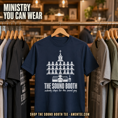 Sound Booth T-Shirt_boutique_rack